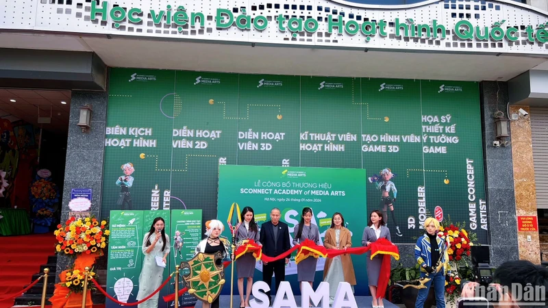 Học viện đào tạo hoạt hình và game đầu tiên tại Việt Nam chính thức khai trương hoạt động.