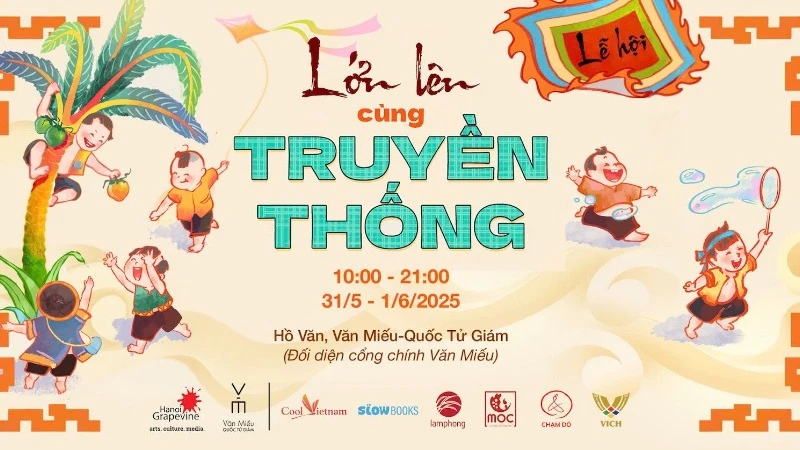 Poster chính thức của lễ hội. (Ảnh: Ban tổ chức cung cấp)