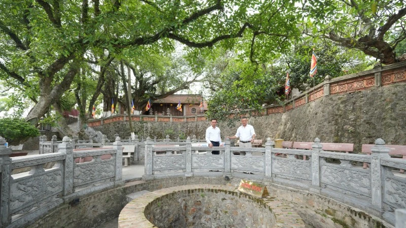 Công tác tu bổ, tôn tạo khu di tích ở Kinh Môn (Hải Dương) luôn được quan tâm, sát sao. 