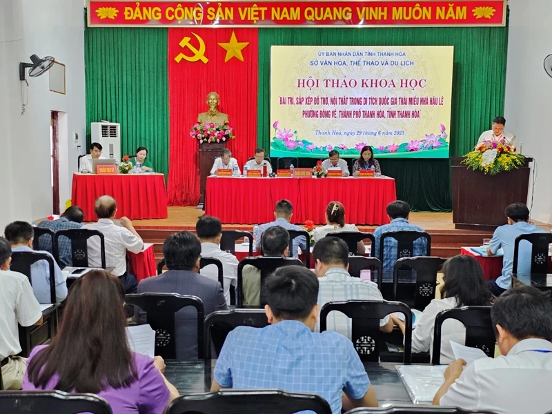 Quang cảnh hội thảo.