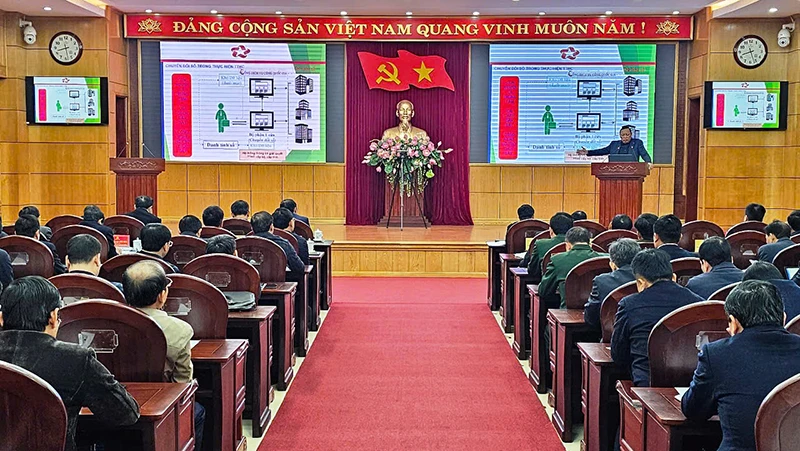 Quang cảnh hội nghị.