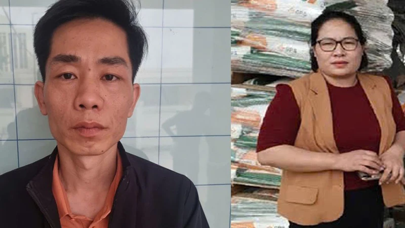 Các đối tượng lừa "chạy án" bị Công an bắt giữ.
