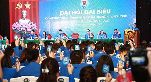 Quang cảnh Đại hội. (Nguồn: Trang thông tin Đoàn TNCS Hồ Chí Minh)