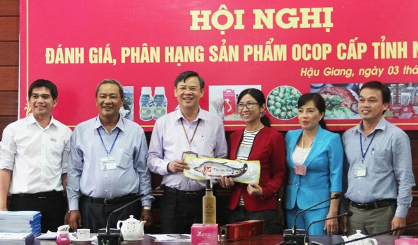 Năm 2022, Hậu Giang có 70 sản phẩm được công nhận đạt chuẩn OCOP cấp tỉnh.