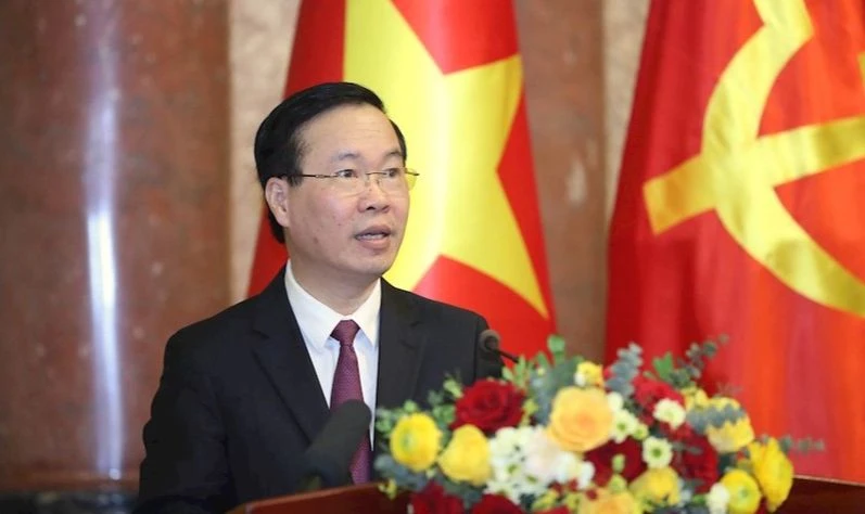 Chủ tịch nước Võ Văn Thưởng.