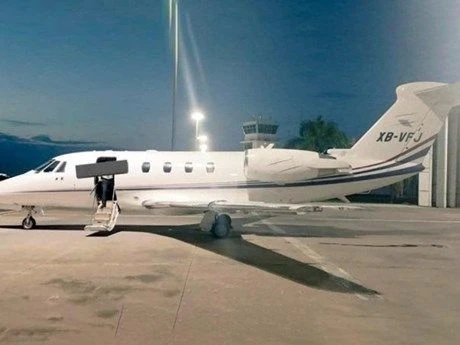 Máy bay chở khách Cessna Citation III mang số hiệu XB-VFJ . (Nguồn: Eseuro)