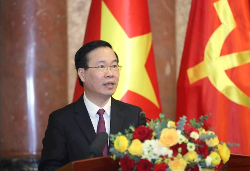 Chủ tịch nước Võ Văn Thưởng.