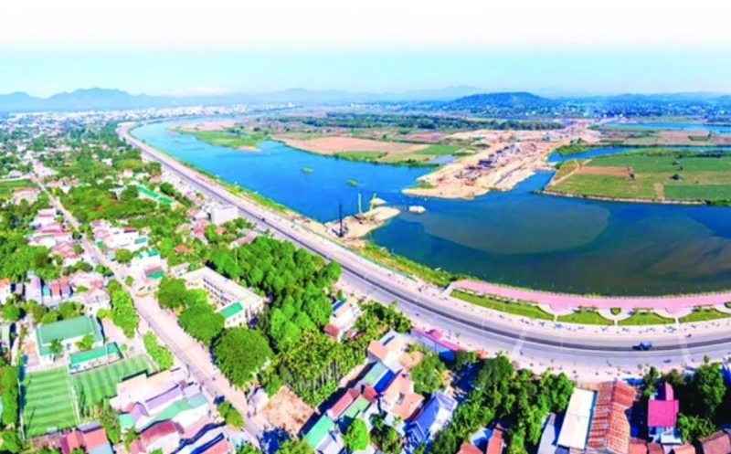 Một góc thành phố Quảng Ngãi. (Nguồn: Cổng thông tin Chính phủ)