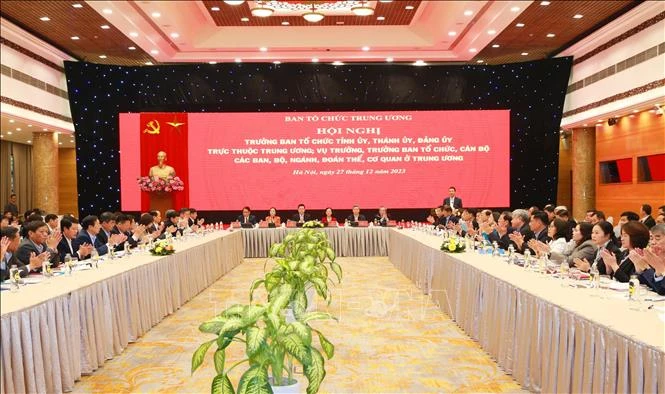 Quang cảnh hội nghị. (Ảnh: Phương Hoa/TTXVN)