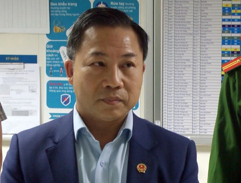 Ông Lưu Bình Nhưỡng khi bị bắt. (Ảnh Công an cung cấp)