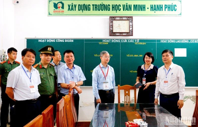 Đến nay, tất cả các điểm thi tại tỉnh Thái Bình đã hoàn tất công tác chuẩn bị cho kỳ thi tốt nghiệp THPT năm 2024.