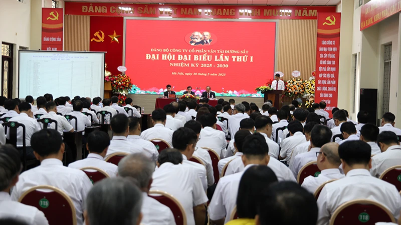 Đại hội Đại biểu lần thứ I, Đảng bộ Công ty Cổ phần vận tải đường sắt.