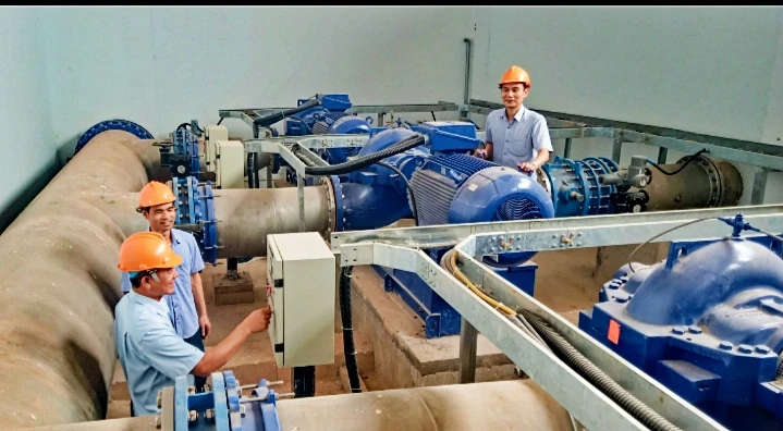 Nhà máy Nước sạch Nam Núi Cốc giai đoạn I với công suất 50.000m3/ngày chuẩn bị đi vào hoạt động.