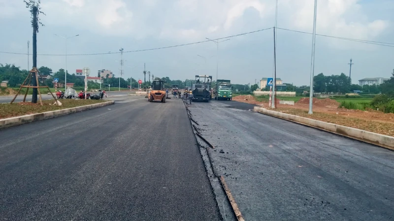 Nằm bên đường vành đai 5 vùng Thủ đô Hà Nội, Cụm Công nghiệp Hạnh Phúc-Xuân Phương cần sớm hoàn thiện để thu hút đầu tư.