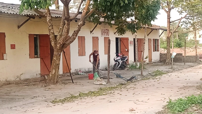 Nhiều công nhân làm việc trong các khu, cụm công nghiệp tỉnh Thái Nguyên đang ở trong các khu nhà trọ.
