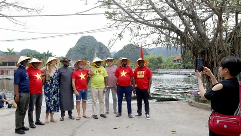 Những ngày đầu năm 2023, ngành du lịch tỉnh Ninh Bình đã đón 256.941 lượt khách trong nước và quốc tế.