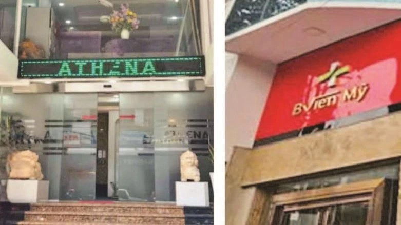 Hai cơ sở y tế hoạt động không phép trên địa bàn Quận 1 và Quận 3 vừa bị cơ quan chức năng kiểm tra. (Ảnh SỞ Y TẾ TP HỒ CHÍ MINH)