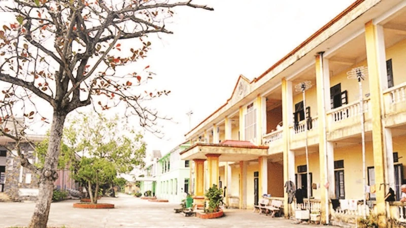 Một góc Bệnh viện Da liễu Thái Bình (cơ sở 2), nơi nuôi dưỡng, chăm sóc khoảng 80 bệnh nhân phong.