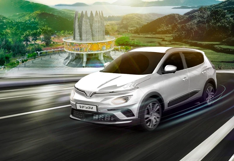 Xe điện VF e34. Nguồn: VinFast.