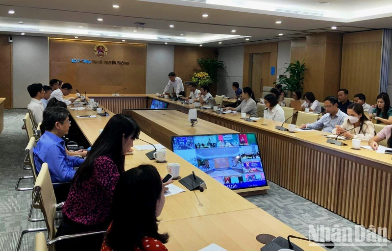 Hội nghị tập huấn nghiệp vụ về công tác thông tin tuyên truyền năm 2022 của Bộ Thông tin và Truyền thông.