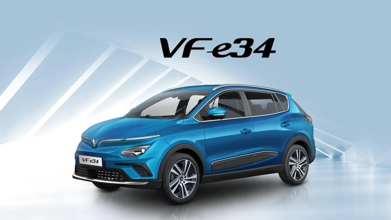 VinFast triệu hồi xe VF e34 để thay thế cảm biến va chạm bên