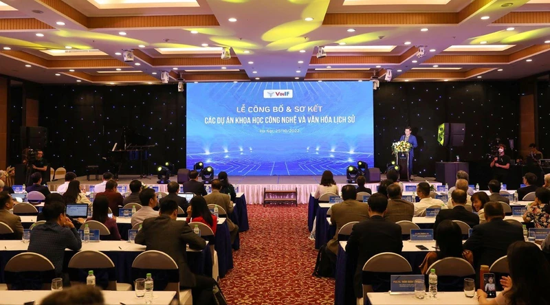 Lễ công bố 24 dự án khoa học -công nghệ và văn hóa - lịch sử nhận tài trợ nghiên cứu từ VINIF.