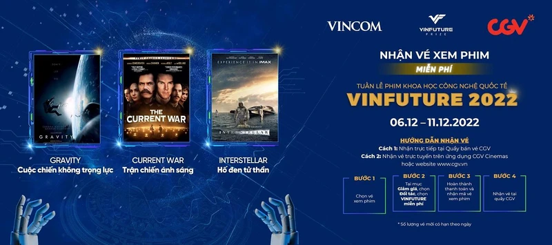 Tuần lễ phim Khoa học Công nghệ VinFuture 2022