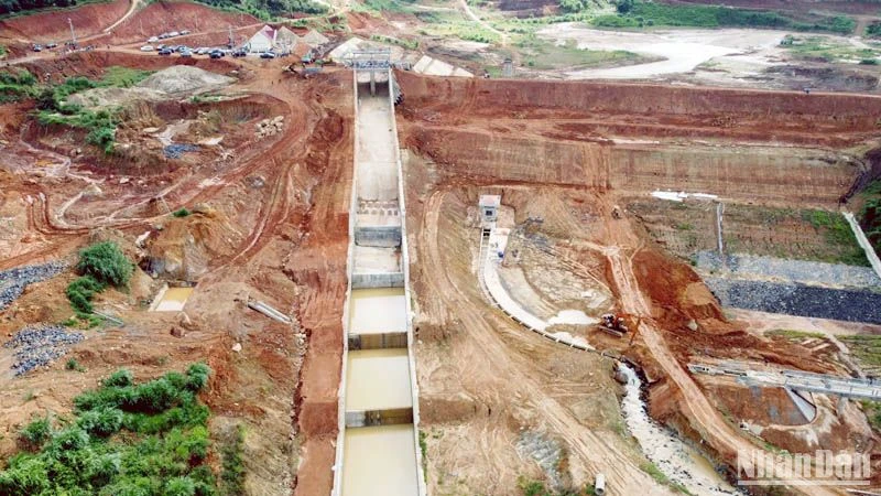 Khu vực dự án hồ chứa nước Đông Thanh, huyện Lâm Hà, tỉnh Lâm Đồng.