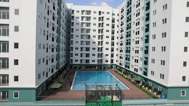 Nhà ở xã hội tại Bắc Ninh do Tổng công ty phát triển nhà và đô thị (HUD) đầu tư xây dựng.