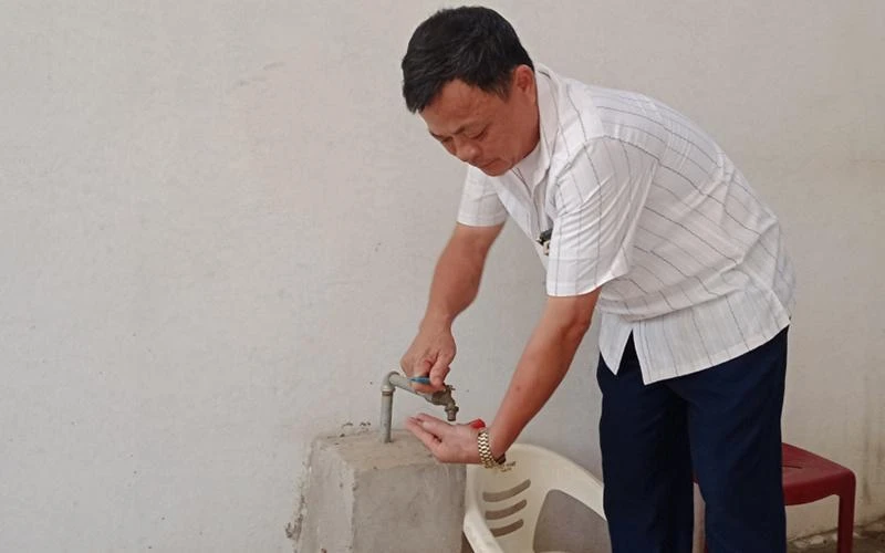 Từ năm 2021 người dân xã Linh Sơn, thành phố Thái Nguyên được sử dụng nước hợp vệ sinh do tỉnh đầu tư.