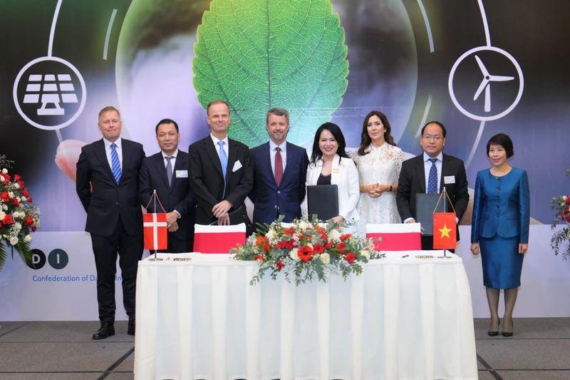 Tập đoàn Ørsted và T&T Group ký thỏa thuận hợp tác.