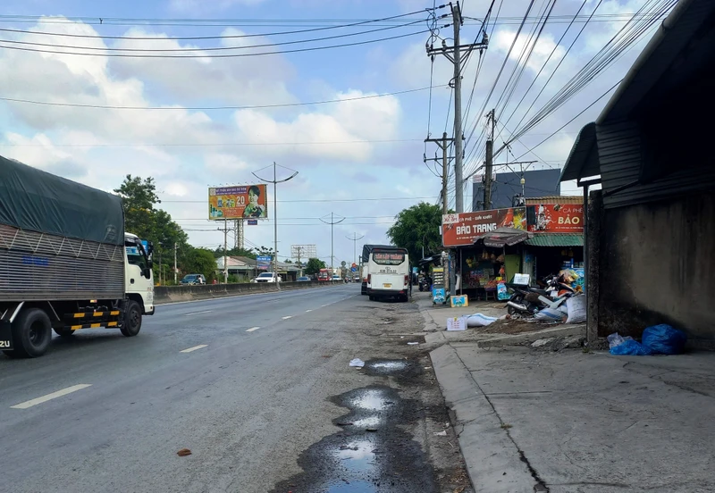 Hiện trường xảy ra vụ án mạng.