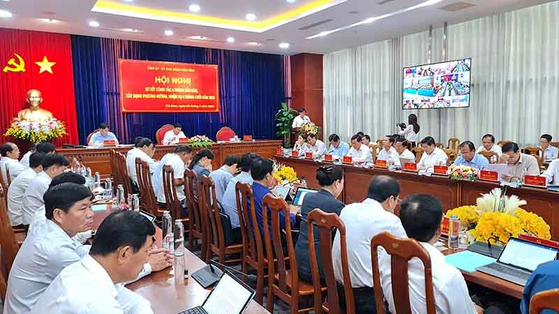 Tỉnh Cà Mau tổ chức hội nghị sơ kết công tác 6 tháng đầu năm và triển khai chương trình công tác 6 tháng cuối năm 2023. 