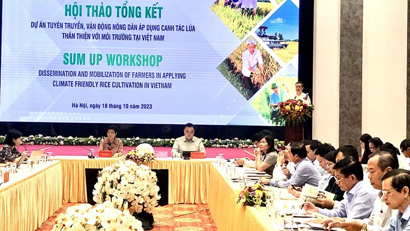 Quang cảnh hội thảo.