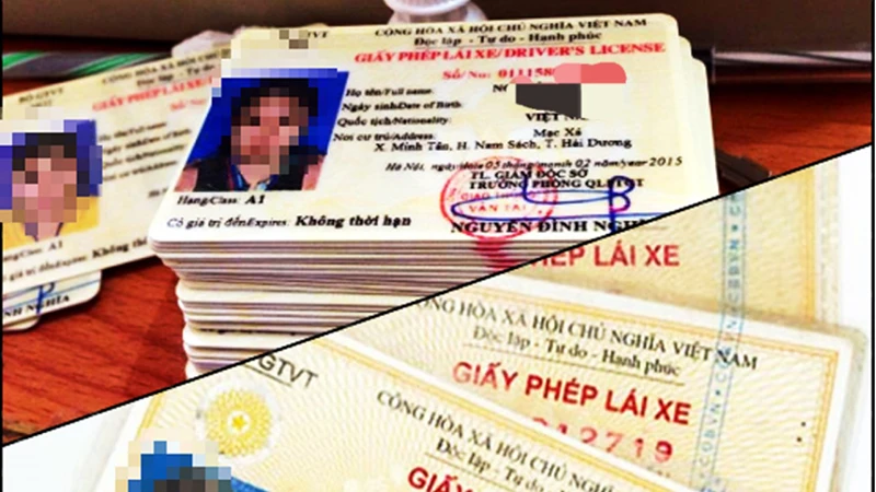 Từ ngày 13/11, Hà Nội sẽ có thêm các điểm cấp đổi, cấp lại giấy phép lái xe tại Ủy ban nhân dân huyện Mỹ Đức và Đông Anh. (Ảnh minh họa)