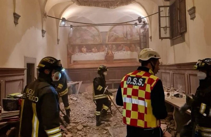 Italia: Sập nhà khi đang tổ chức đám cưới khiến 30 người bị thương