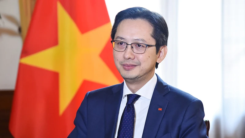 Thứ trưởng Ngoại giao Đỗ Hùng Việt. (Ảnh: Bộ Ngoại giao)