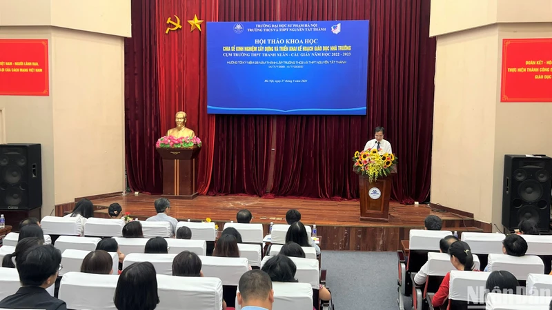 Quang cảnh buổi hội thảo