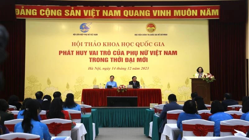 Quang cảnh hội thảo. 