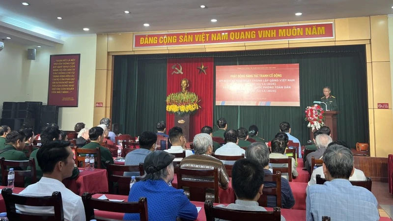 Toàn cảnh cuộc phát động. 