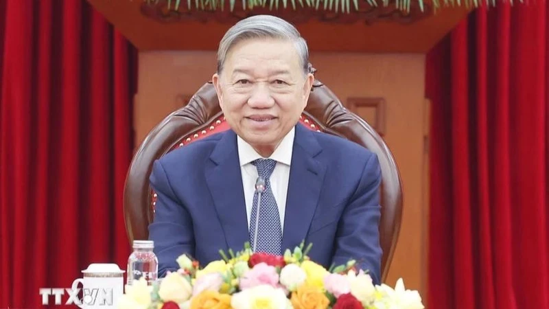 Tổng Bí thư Tô Lâm. (Ảnh: TTXVN)