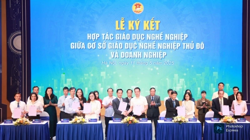 Ký kết hợp tác giáo dục nghề nghiệp.