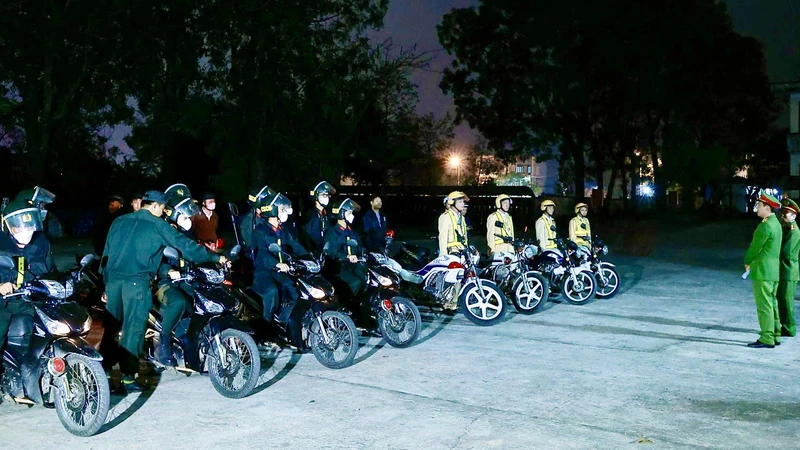 Công an tỉnh Quảng Trị ra quân kiểm soát, kịp thời phát hiện, xử lý hành vi nổ pháo trái phép đêm giao thừa Giáp Thìn.