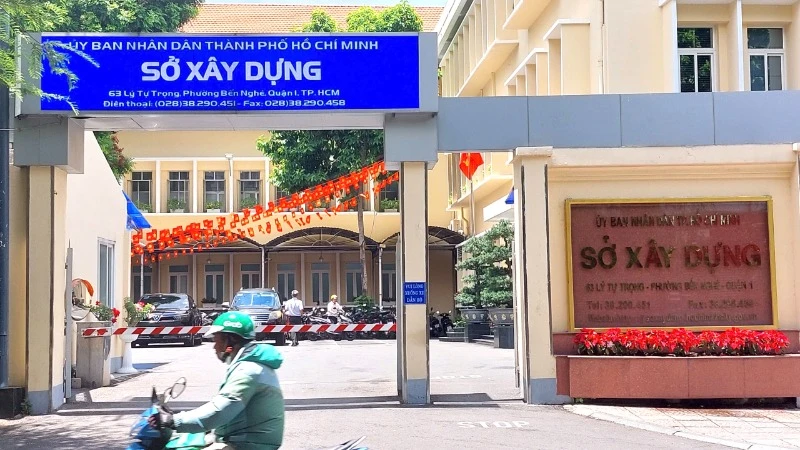 Trụ sở mới của Sở Xây dựng Thành phố Hồ Chí Minh. (Ảnh: QUÝ HIỀN)