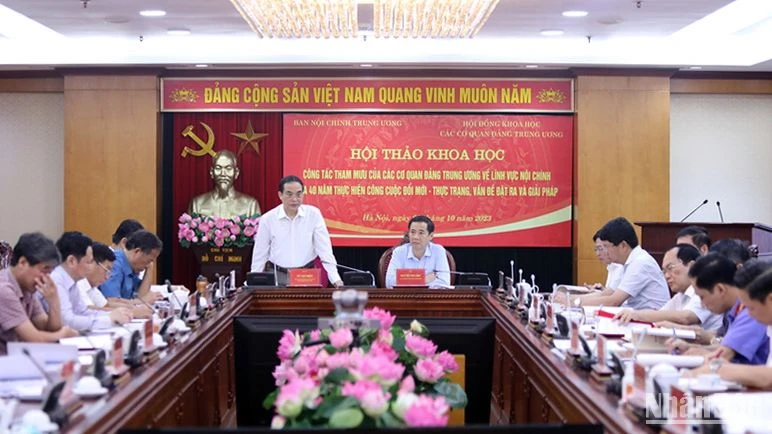 Toàn cảnh hội thảo.