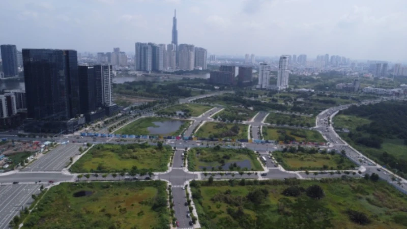 Không gian phát triển đô thị tại thành phố Thủ Đức.