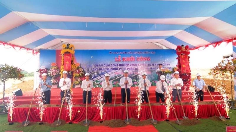 Khởi công cụm công nghiệp Võng Xuyên.
