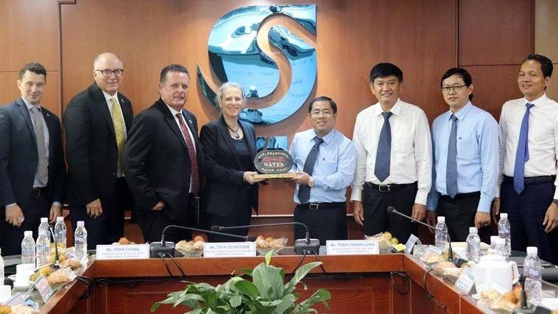 Sawaco hợp tác cùng Hoa Kỳ tăng cường an ninh, an toàn cấp nước, hướng đến cấp nước thông minh.