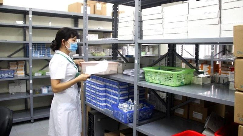 Tại Bệnh viện Đa khoa Lào Cai, các loại thuốc đã được cung ứng, bảo đảm điều trị cho bệnh nhân.