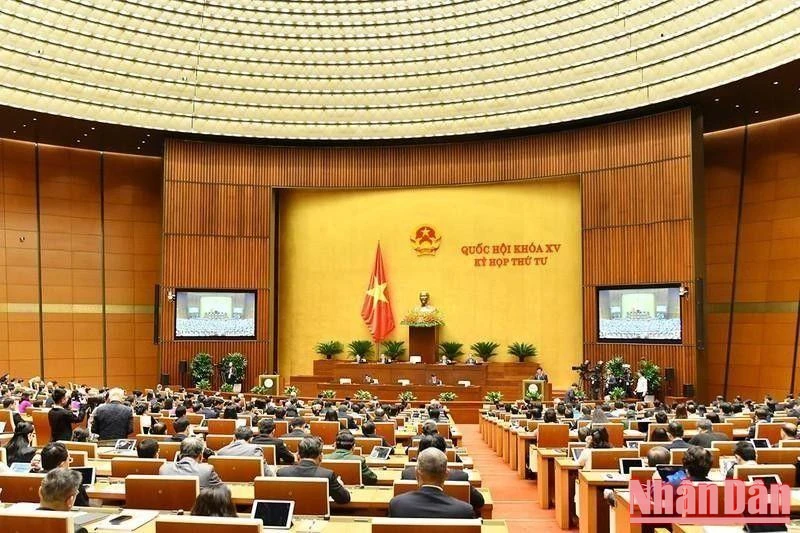 Quang cảnh Kỳ họp thứ 4, Quốc hội khóa XV.